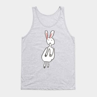 kids art bunny Tank Top